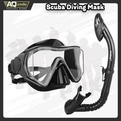Máscara de buceo, equipo de máscara de snorkel profesional, gafas de snorkel, máscara de buceo antifugas, máscara de gafas de natación para adultos
