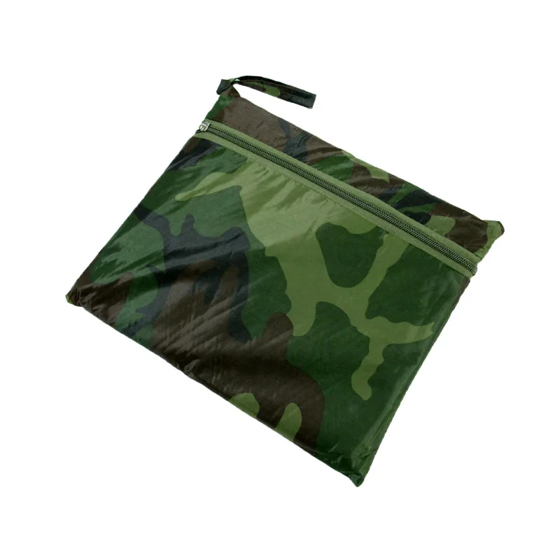 Chubasquero táctico para acampar al aire libre, Poncho portátil multifuncional, multiusos, se puede utilizar como estera impermeable para tienda de campaña - imagen 5
