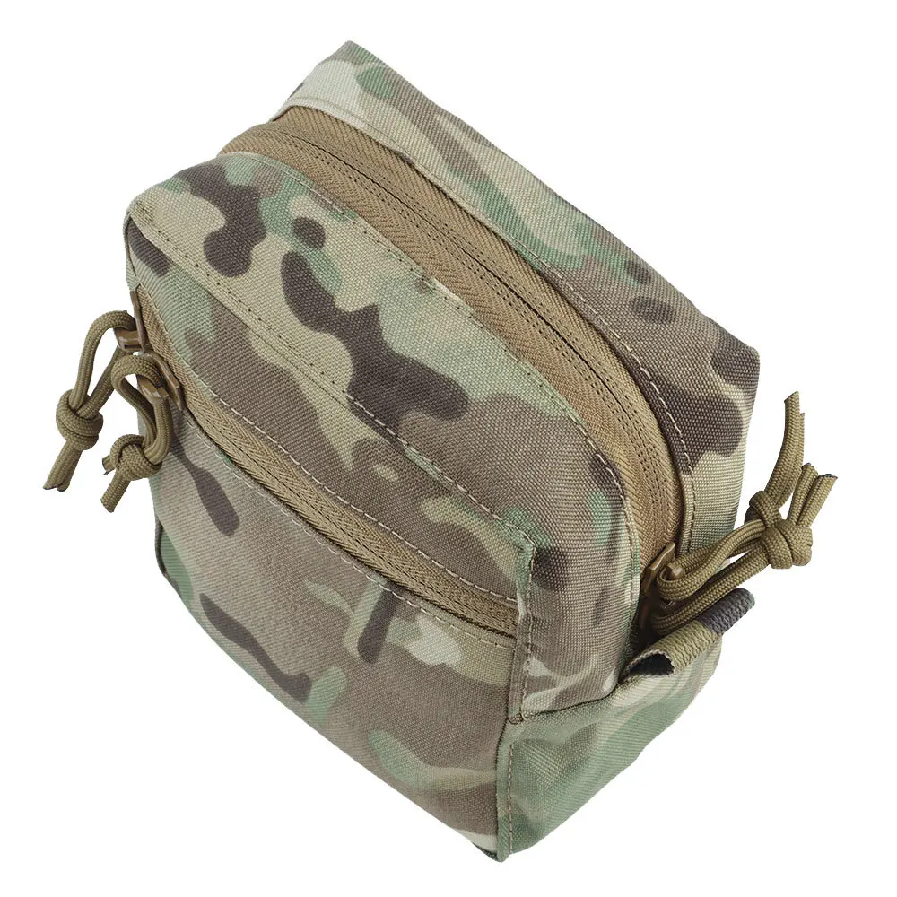 Tactifans Molle GP bolsa tamaño pequeño MOLLE chaleco pecho plataforma placa portadora cinturón Airsoft táctico Huting bolsas 500D Nyon caza - imagen 2
