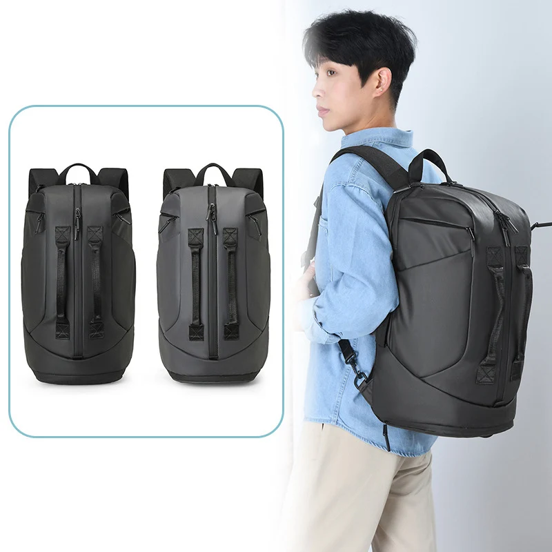 Mochila deportiva, bolsa de gimnasio para Yoga, Fitness, bolsas de lona de viaje, mochila para acampar al aire libre, senderismo, mochila con zapatos, mochila grande para equipaje - imagen 3