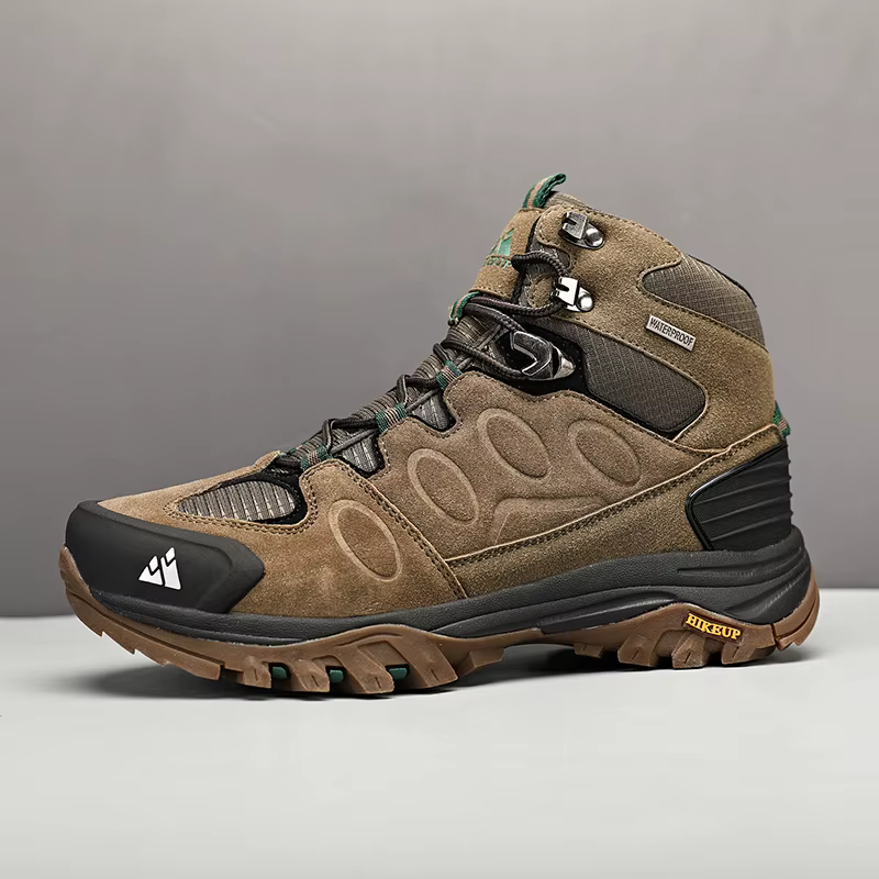 HIKEUP Bota de senderismo impermeable para hombre suela antideslizante - imagen 5