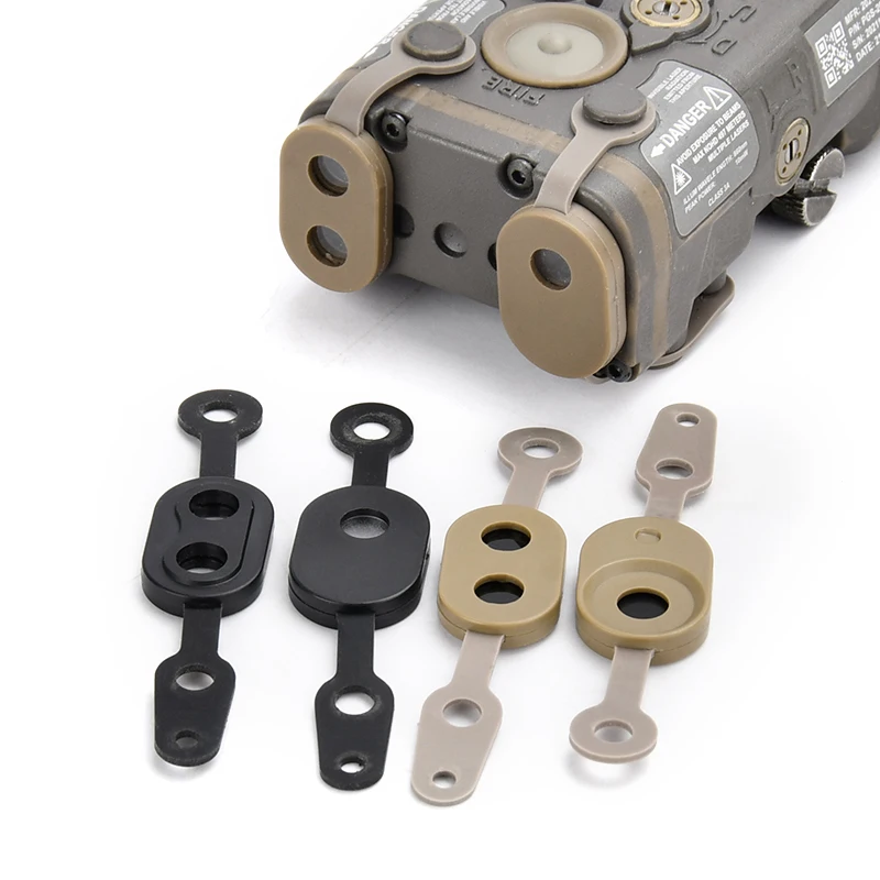 WADSN linterna táctica luz de explorador rojo/verde NGAL láser Nylon plástico NGAL cubierta protectora uso al aire libre - imagen 4