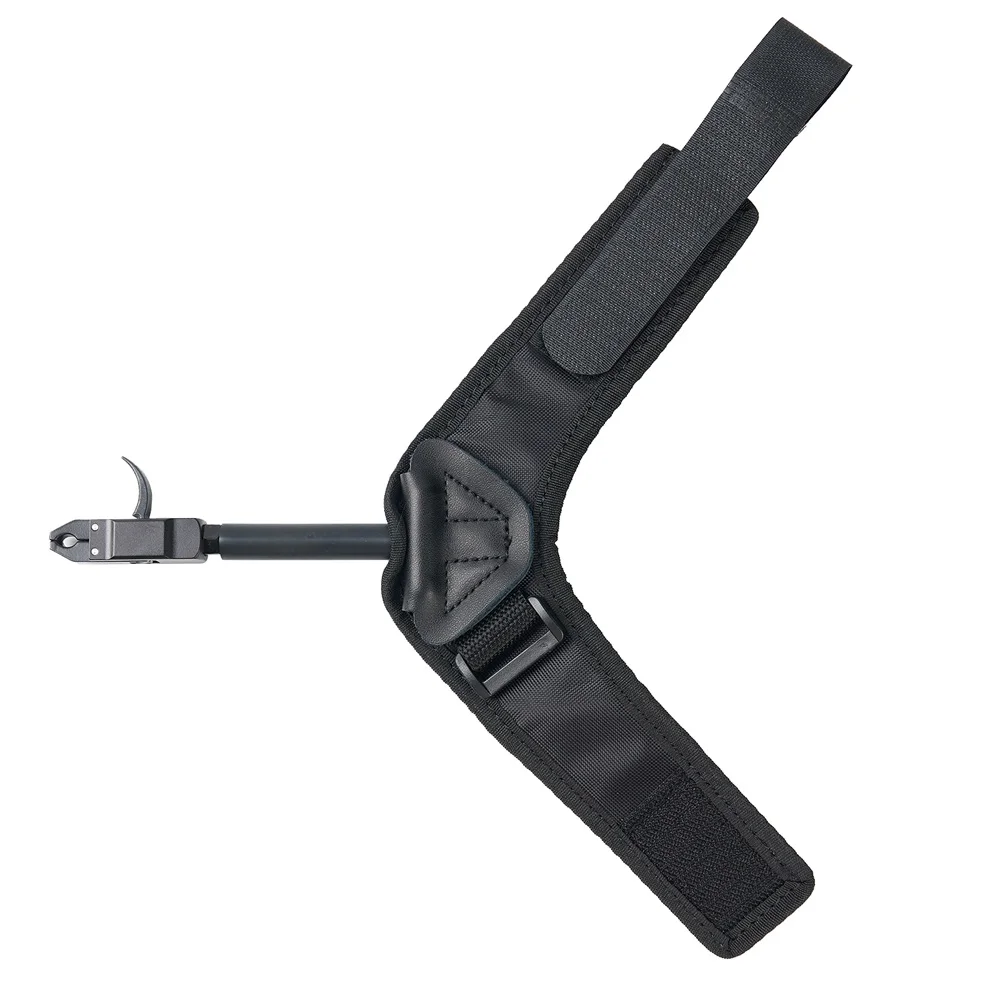 Alicates giratorios para tiro con arco, 1 piezas, Ayuda de liberación, correa para la muñeca negra, accesorio de tiro para caza al aire libre, 360 - imagen 5