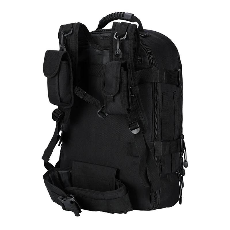 Mochila táctica militar LQARMY 60L, mochila de asalto del ejército, mochila de viaje expandible para exteriores de 3 días, bolsa Molle Bug Out para senderismo - imagen 4