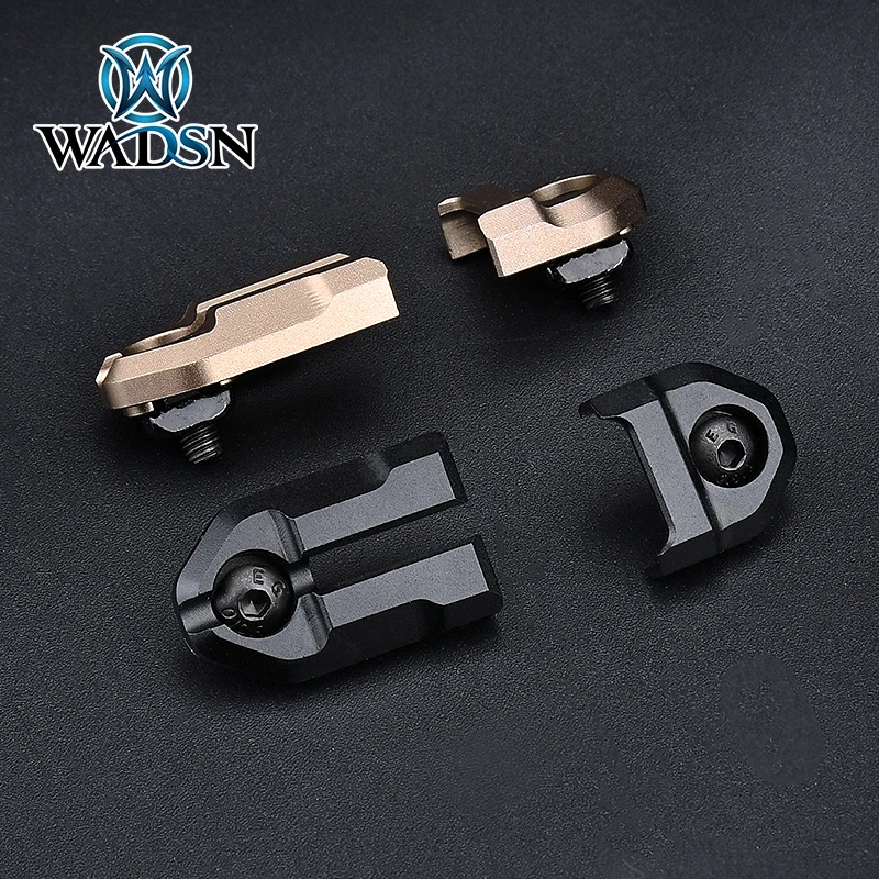 WADSN Surfire Scout Light ST07 Panel de montaje de interruptor remoto compatible con MLOK Keymod Rail M300 M600 linterna DBAL A2 placas de montaje láser - imagen 4