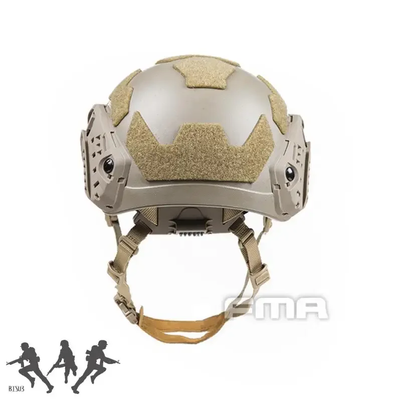 Casco FMA de corte súper alto, casco táctico Airsoft SF, estilo militar, equipo rápido, equipos de Paintball TB1315B M/L - imagen 4