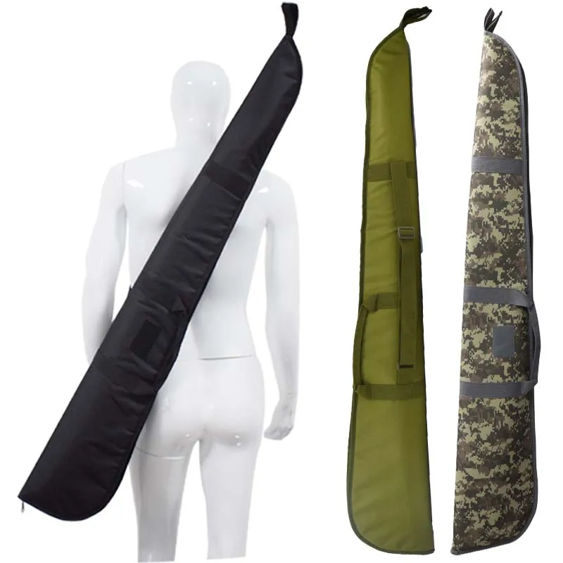 Bolsa táctica para pistola, bolsa de transporte para pistola de escopeta y Rifle de alta resistencia, bolso de hombro para Airsoft al aire libre, funda protectora para tiro, mochila de caza - imagen 2