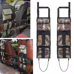 Organizador táctico respaldo asiento de coche con funda