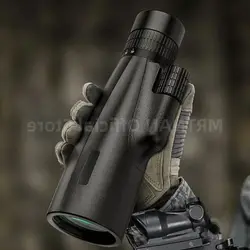 Telescopio con Zoom 10-30x50, binoculares portátiles HD fuertes, Monocular profesional de largo alcance, visión nocturna baja para caza