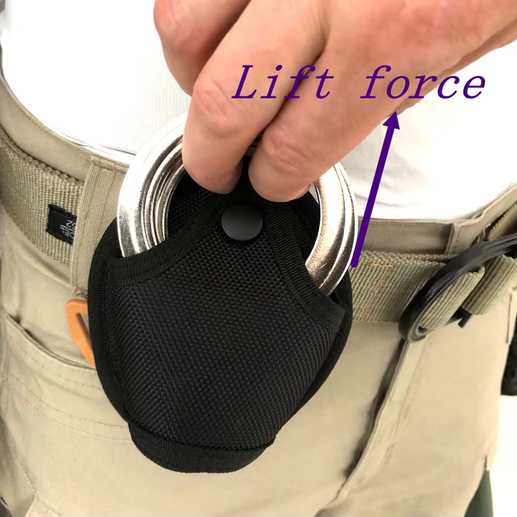 Funda táctica MOLLE para esposas – Nailon resistente regulable