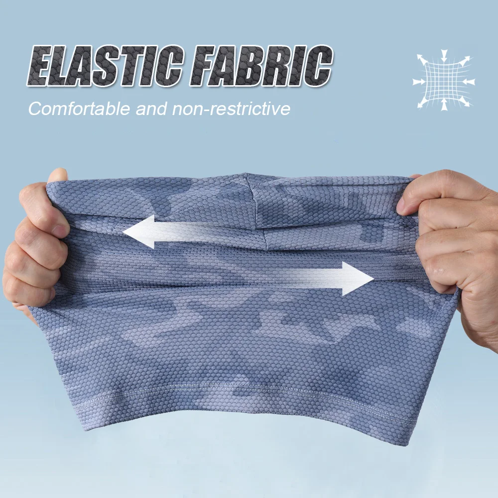 Gorro de ciclismo con calavera para hombre, gorro de seda de hielo, transpirable, absorción del sudor, para ciclismo al aire libre - imagen 4