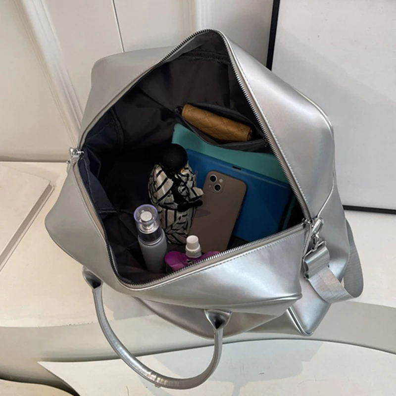 Bolsa de Fitness portátil, paquete de ocio, viaje, Camping, bolsas multifuncionales de alta capacidad, entrenamiento de gimnasia, bolsa deportiva para Yoga - imagen 4