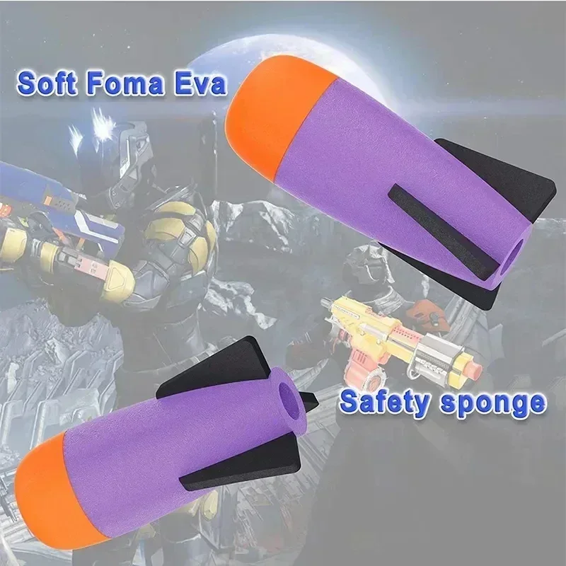 Nerf N-Strike Elite bláster misiles de espuma repuesto compatible