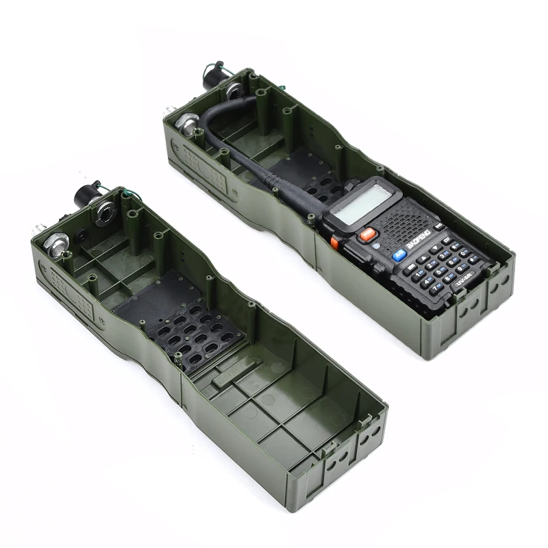 WADSN-modelo de interfono táctico PRC-152 PRC 148, caja de Radio simulada, paquete de antena sin función, modelo Virtual compatible con Baofeng UV-5R - imagen 5