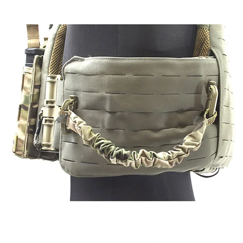 Accesorios tácticos, retención de armas, cordón de cuerda de seguridad, cinturón de eslinga fijo - imagen 2