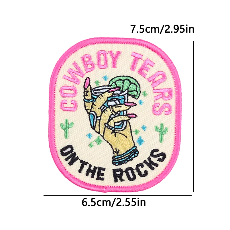 Parches termoadhesivos MAMA Love para planchar para ropa, parches para decoración navideña, parches bordados, insignias para coser DIY - imagen 3