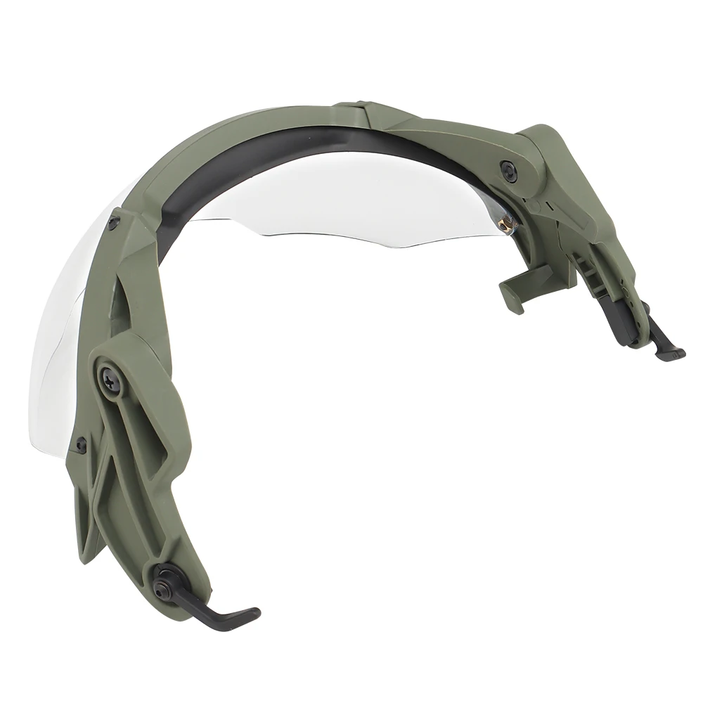 Gafas tácticas abatibles para casco con lentes intercambiables - imagen 2