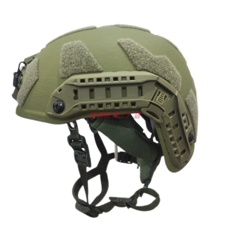 Casco balístico a prueba de balas táctico al aire libre nuevo militar verde Iiia nivel M L - imagen 4