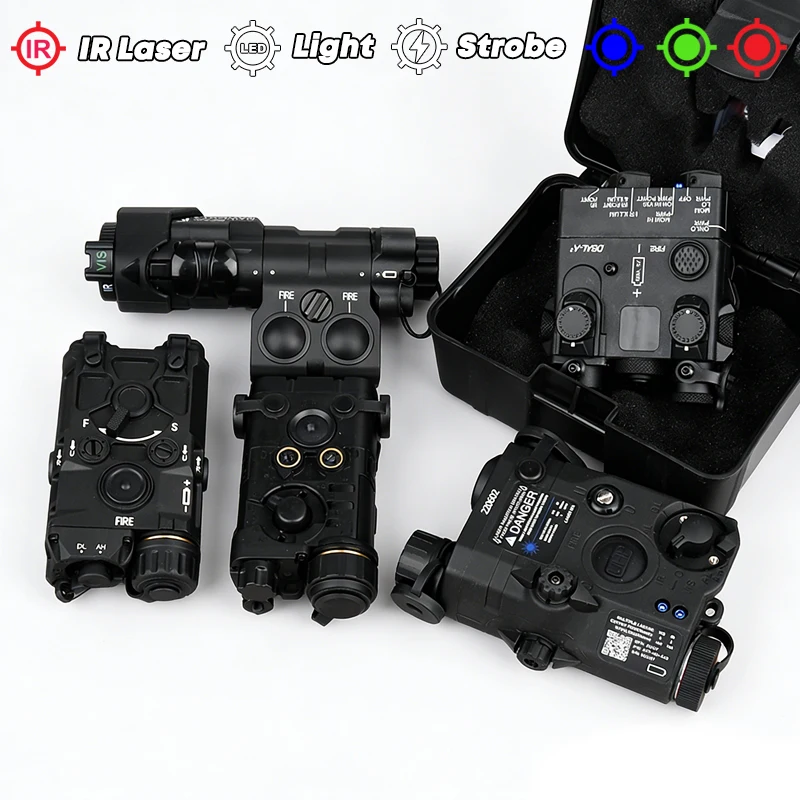 Láser IR Airsoft con rail Picatinny 20 mm y fijación táctica compacta