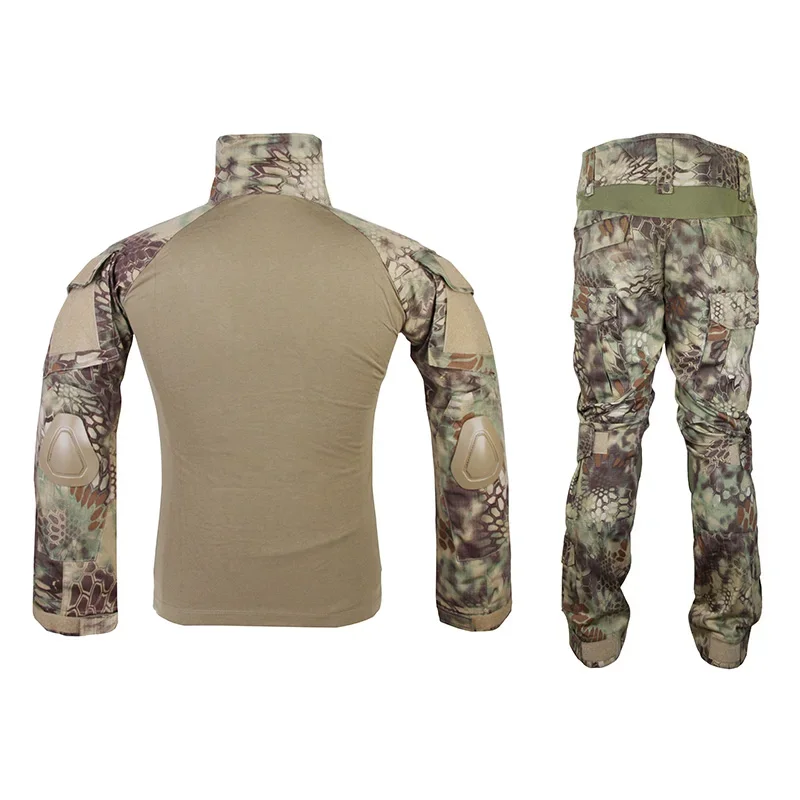 Emersongear-traje de combate táctico Gen2, conjunto de uniforme, trajes de entrenamiento para hombre, camisetas de caza para senderismo al aire libre, camisas tipo Cargo, pantalones MR - imagen 4