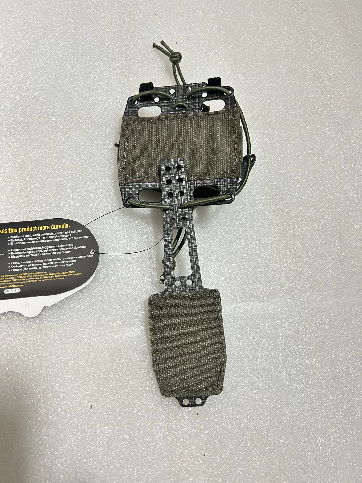 Bolsa de accesorios para casco - Bolsa para panel de conexión TEGRIS para almacenamiento de baterías en T |   Soporte universal