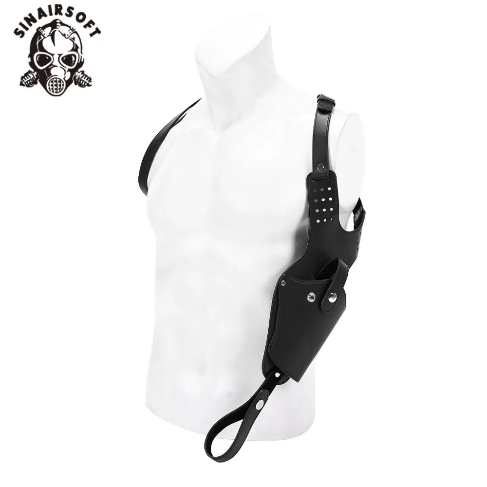 Funda táctica Vertical ajustable para axila, para transporte oculto, compatible con Glock M9 M1911 P226 P320 SIG, funda de caza - imagen 5