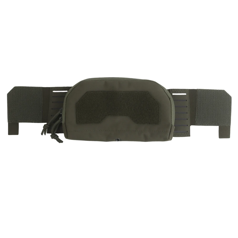 Bolsa de accesorios exteriores de cartucho triple multicalibre tipo K de campo General para chaleco KZ, bolsa compacta de almacenamiento frontal de revista Triple - imagen 3