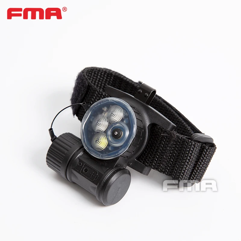 FMA-Luz LED de buceo hite + IR + marcador azul de alto brillo, IPX68, superimpermeable, luz de búsqueda y rescate, TB1482 - imagen 2