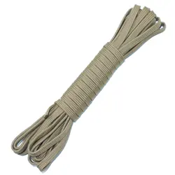 Cuerda paracord de nylon plana para bricolaje y accesorios tácticos