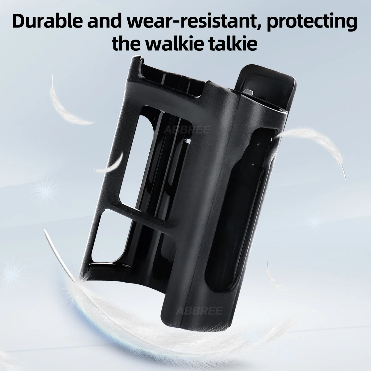 Baofeng Original UV-32 DM-32 Walkie Talkie cinturón Clip Hoster funda UV32 cinturón funda soporte para cinturón para DM32 Radioaficionado bidireccional - imagen 4