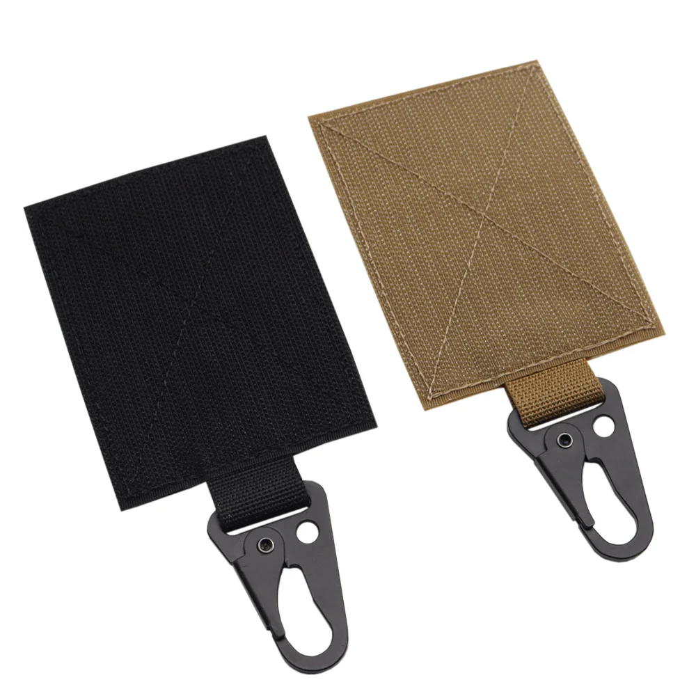 Hebilla colgante multifuncional para exteriores, gancho táctico, hebilla de bucle para chaleco Airsoft de caza, guantes para colgar llaves, herramienta pequeña - imagen 5