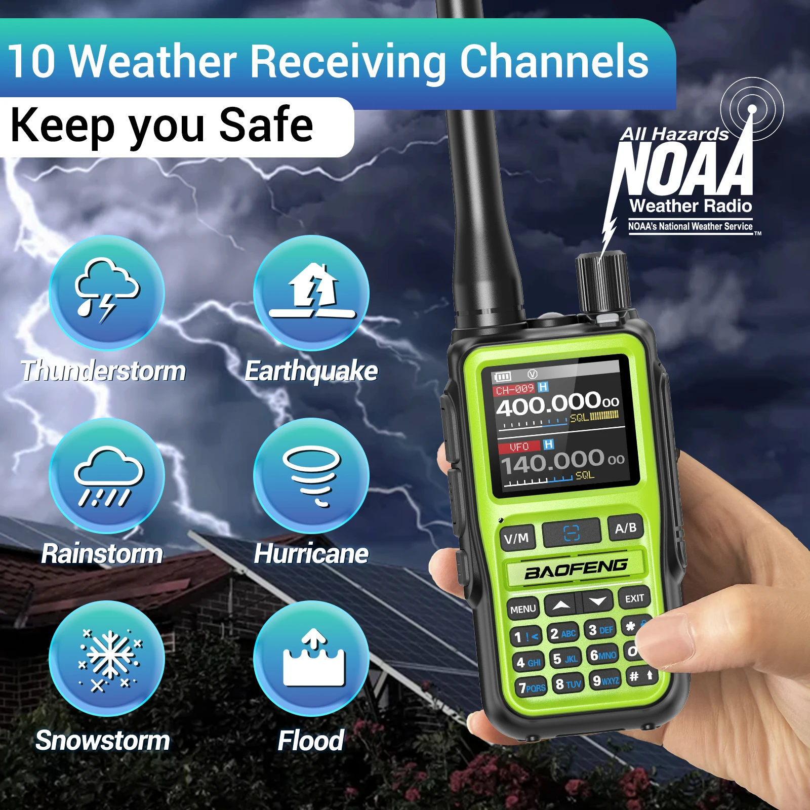 Baofeng UV-5R Mini walkie talkie Bluetooth largo alcance - imagen 2