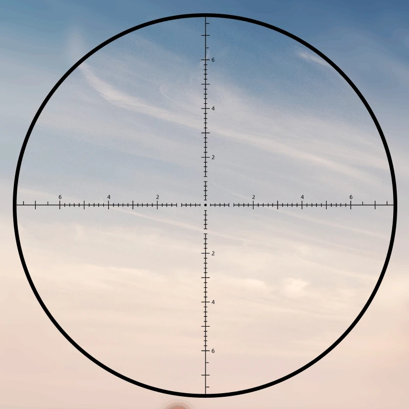 FIRE WOLF-mira de caza 10-50X50 SFIR, retícula de iluminación roja de vidrio, paralaje lateral, reinicio de bloqueo de torreta - imagen 3