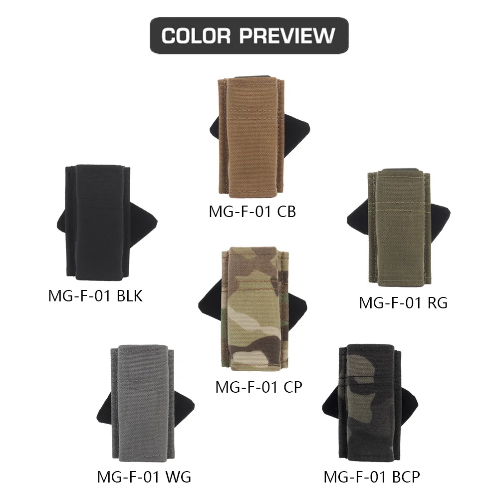 Bolsa táctica para cargador de pistola individual para Airsoft GLOCK M9 P226 HK USP cinturón rápido multiángulo 9MM bolsas individuales Mag - imagen 4