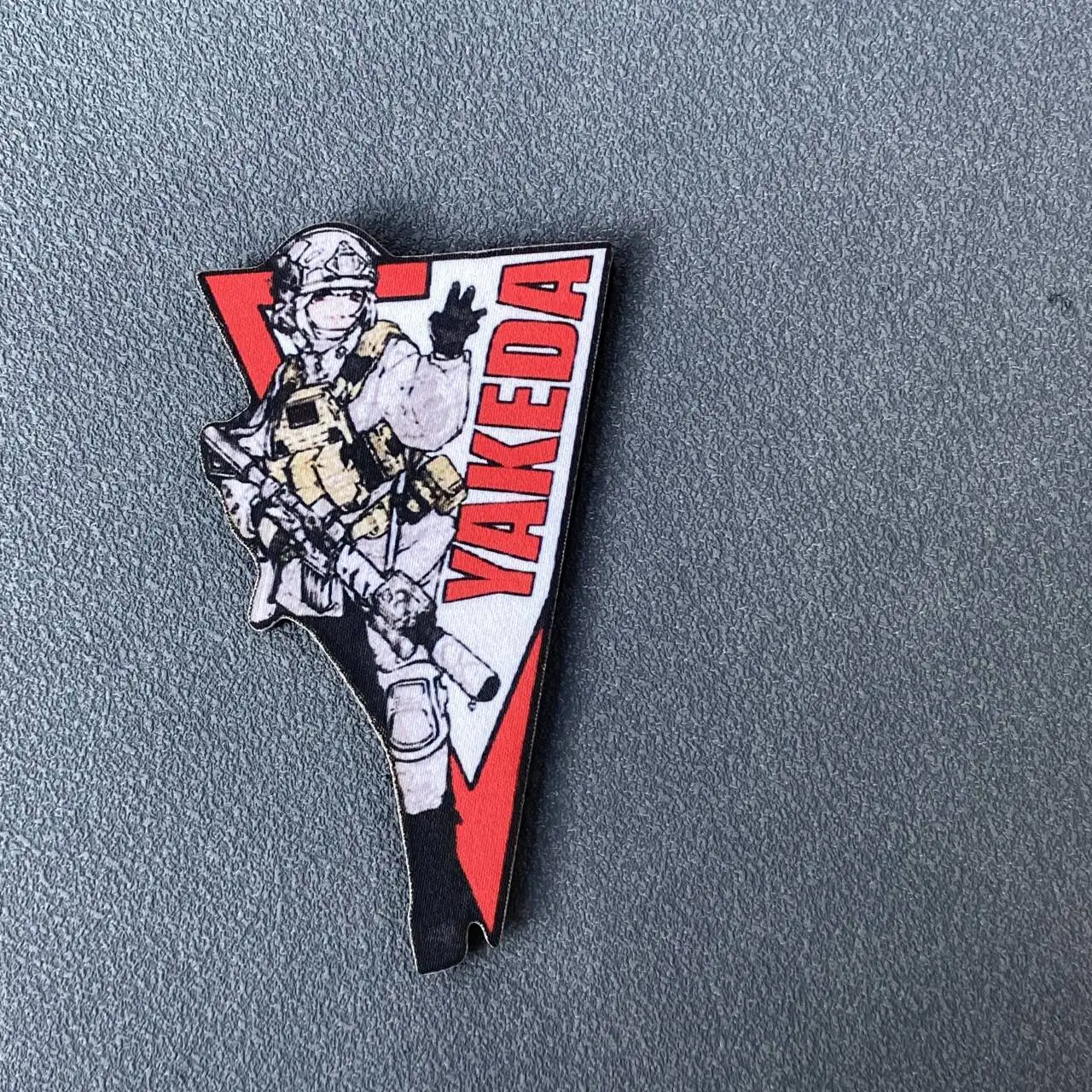 Parche de Chica de Anime, insignia de moral táctica militar, brazalete con estampado de gancho y bucle, mochila, ropa, pegatinas de accesorios decorativos - imagen 4