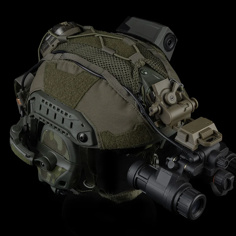 Funda táctica para casco Maritime/Fast SF de corte súper alto con cordón elástico para accesorios de caza de equipo Airsoft al aire libre GEN4 - imagen 4
