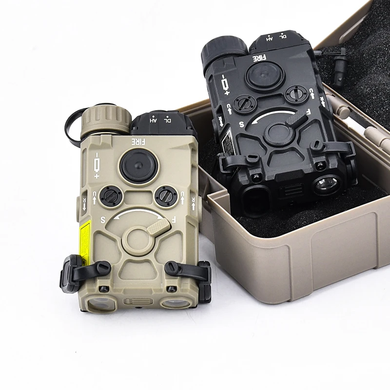 WADSN-linterna láser táctica OGL, rojo, verde, azul, IR, caja de rayos de puntería de nailon, lámpara de caza Airsoft, enchufe de grúa compatible con sistema de riel de 20mm - imagen 4