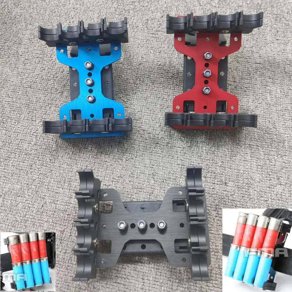 Nuevo tirador IPSC, el mejor soporte para Shotshell 8Q, azul, negro, para IPSC USPSA IDPA, caza, tiro, cinturón fijo