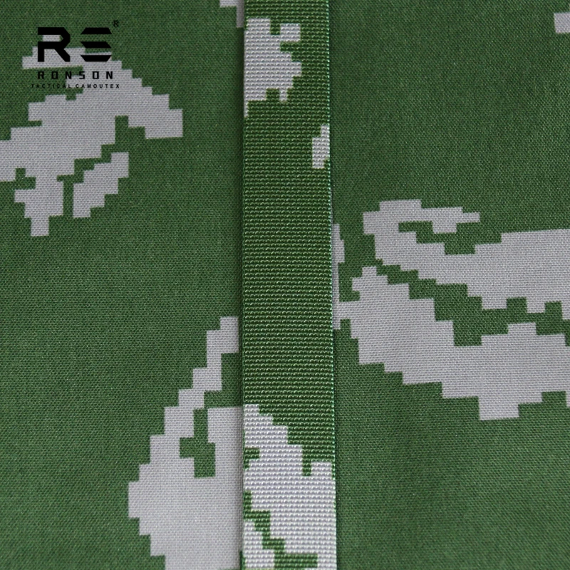 Correas MOLLE de alta densidad de poliéster camuflaje de flores blancas - imagen 2