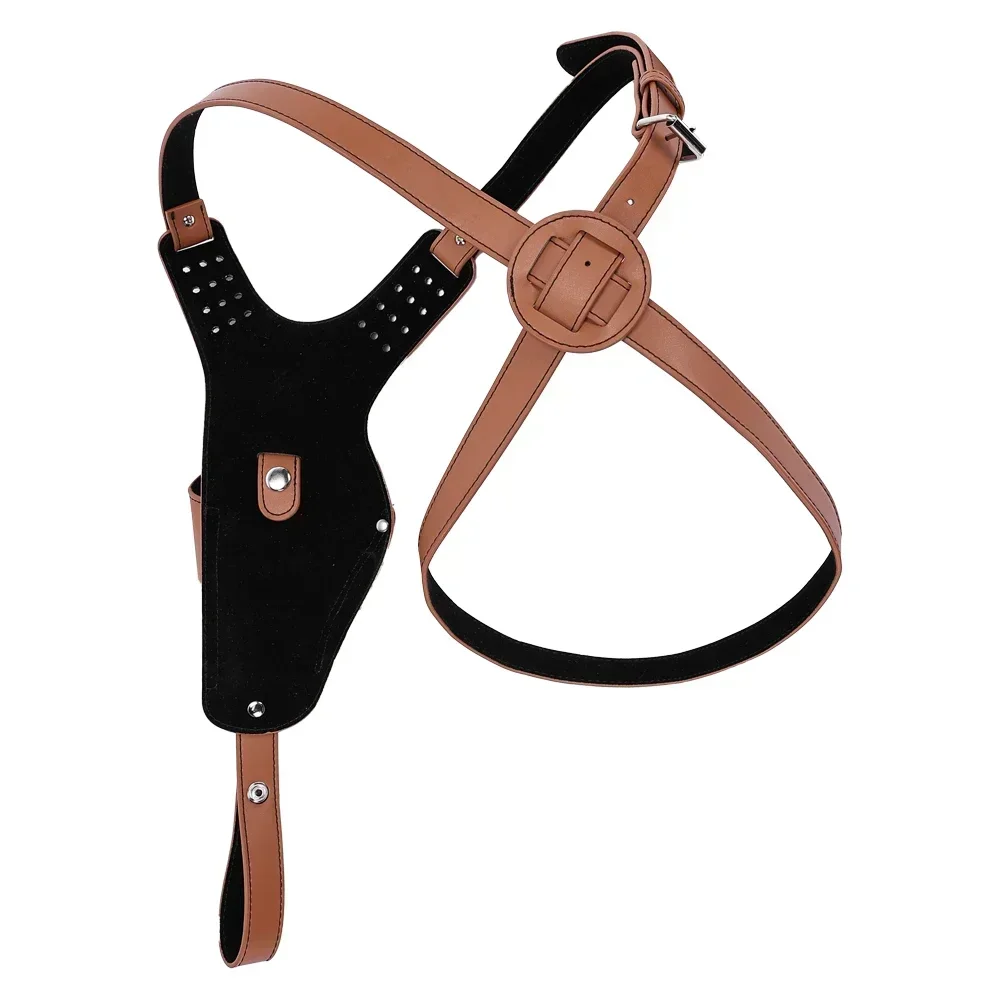 Funda táctica oculta de cuero para hombro, caza y tiro - imagen 5