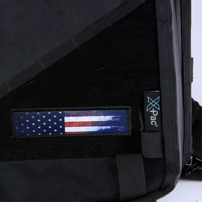 Parche de bandera desgastada de EE. UU., insignia de moral táctica militar, mochila con gancho y bucle estampado, accesorio decorativo para ropa, brazalete adhesivo - imagen 5