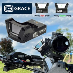 Grace M1 mira óptica 3MOA puntos verde/rojo – Riel 20mm universal