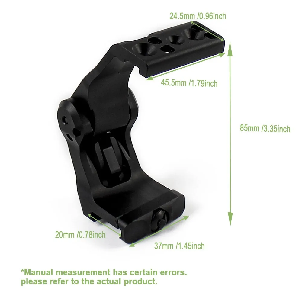 Montaje táctico FTC con palanca QD para HM3X G33 G43 G45 - imagen 2