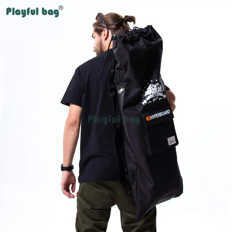 Mochila impermeable para monopatín eléctrico, bolso de almacenamiento multifuncional para exteriores, bandolera de hombro portátil, AMB182 - imagen 2