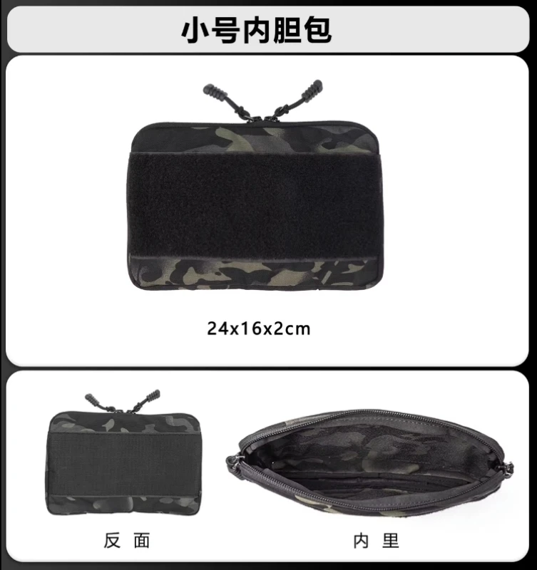 Paquete de cintura multifuncional de camuflaje táctico, bolsa de accesorios, placa de bolsa MOLLE - imagen 5