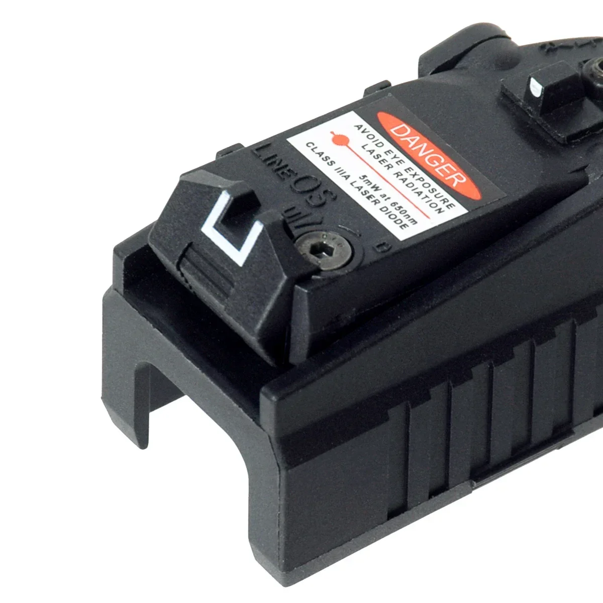 Mira puntero láser de punto rojo táctico KWA KSC GLK para KWA KSC G17 G19 G23, mira trasera para pistola de caza para Airsoft G 17 18C 22 34 - imagen 5