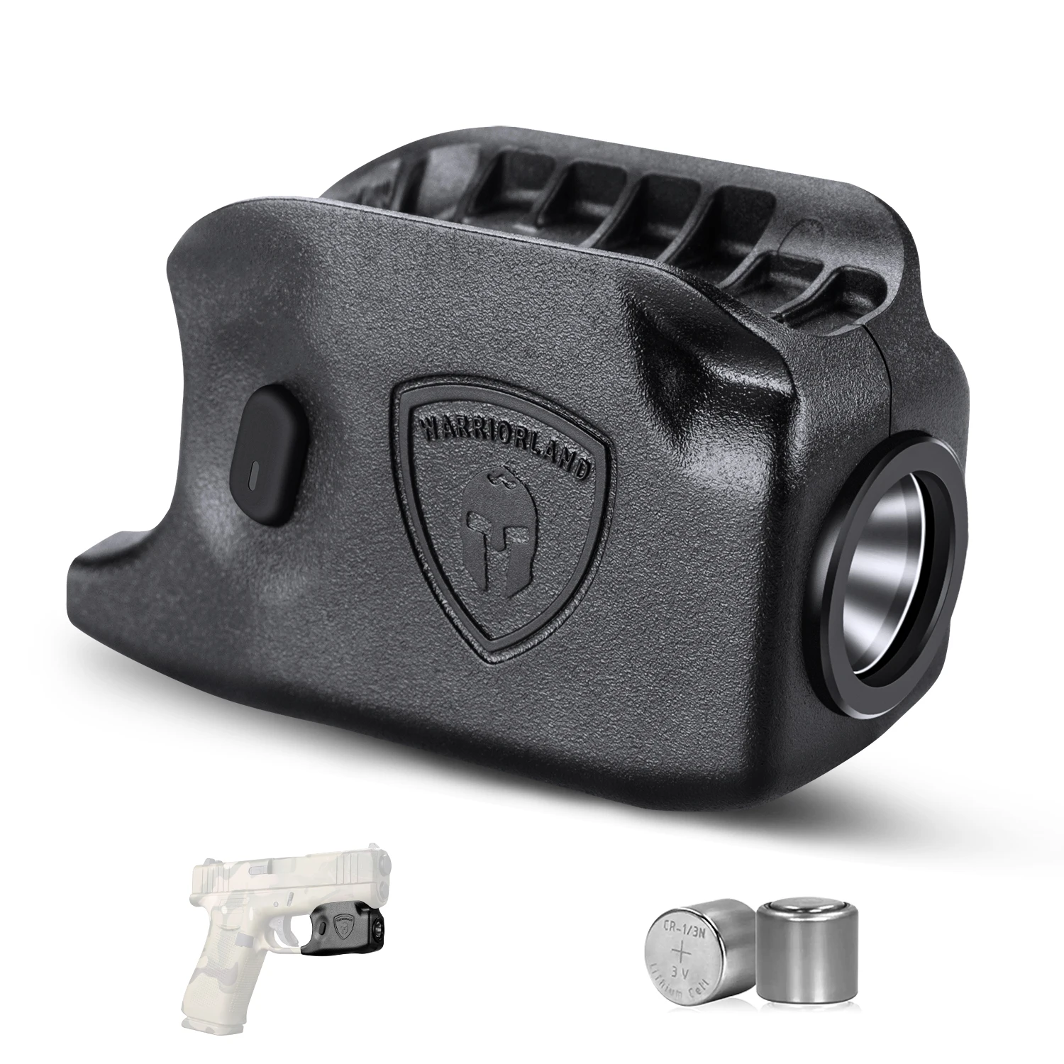 Solo para Glock G42 G43/G43X G48 (no apto para G43X con riel o MOS), Mini luz táctica para pistola de 150 lúmenes, pieza accesorio para pistola