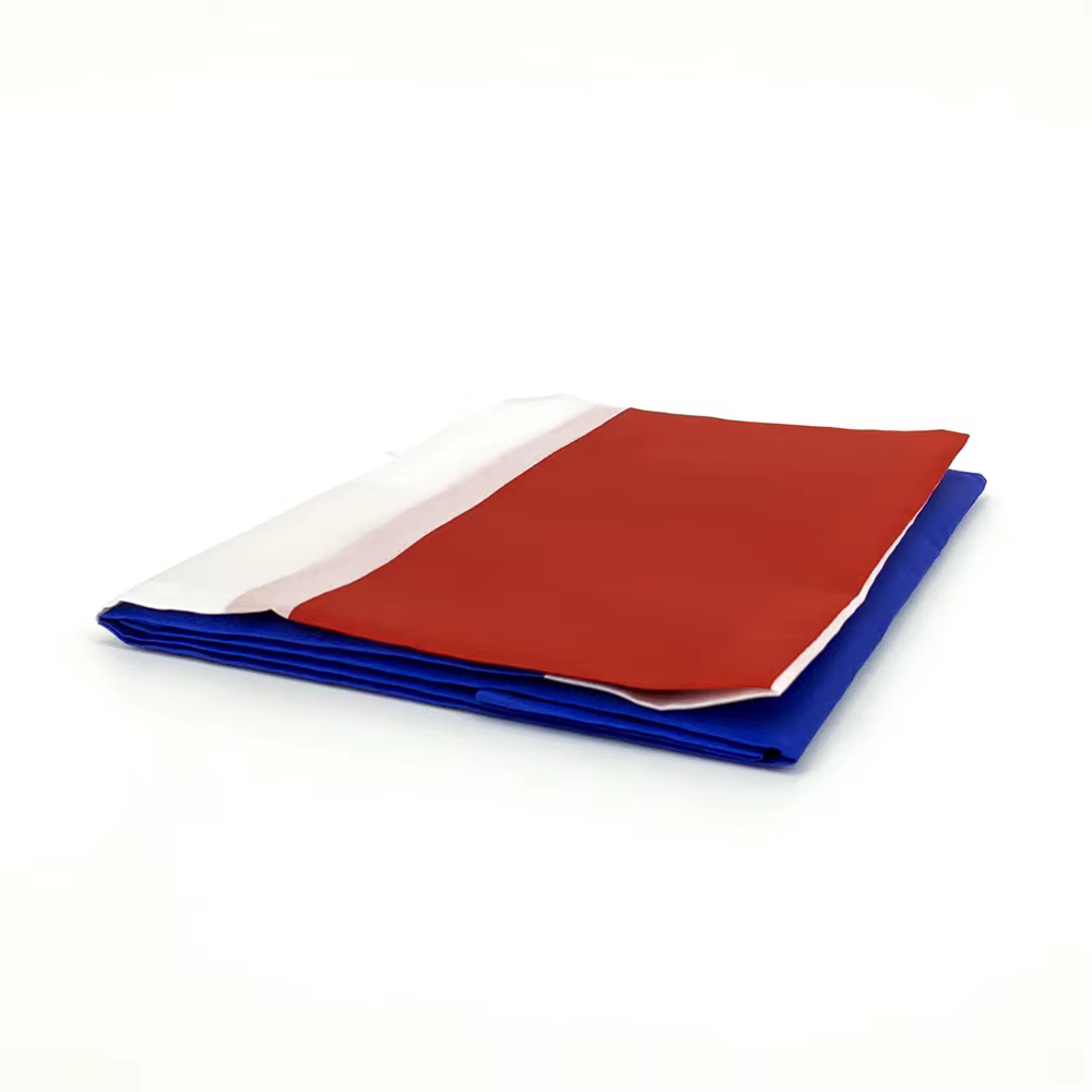 Bandera Islandia cruz roja – Poliéster 90x150 cm exterior - imagen 3