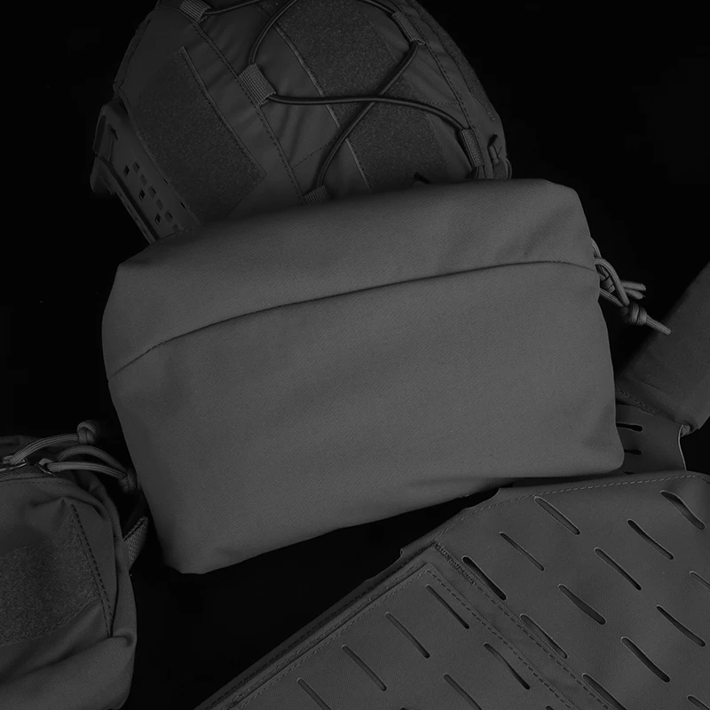 Bolsa para artículos diversos con cordón elástico de 6x9 pulgadas, bolsa Universal multifuncional para cinturón o accesorios de caza MOLLE Gear - imagen 3