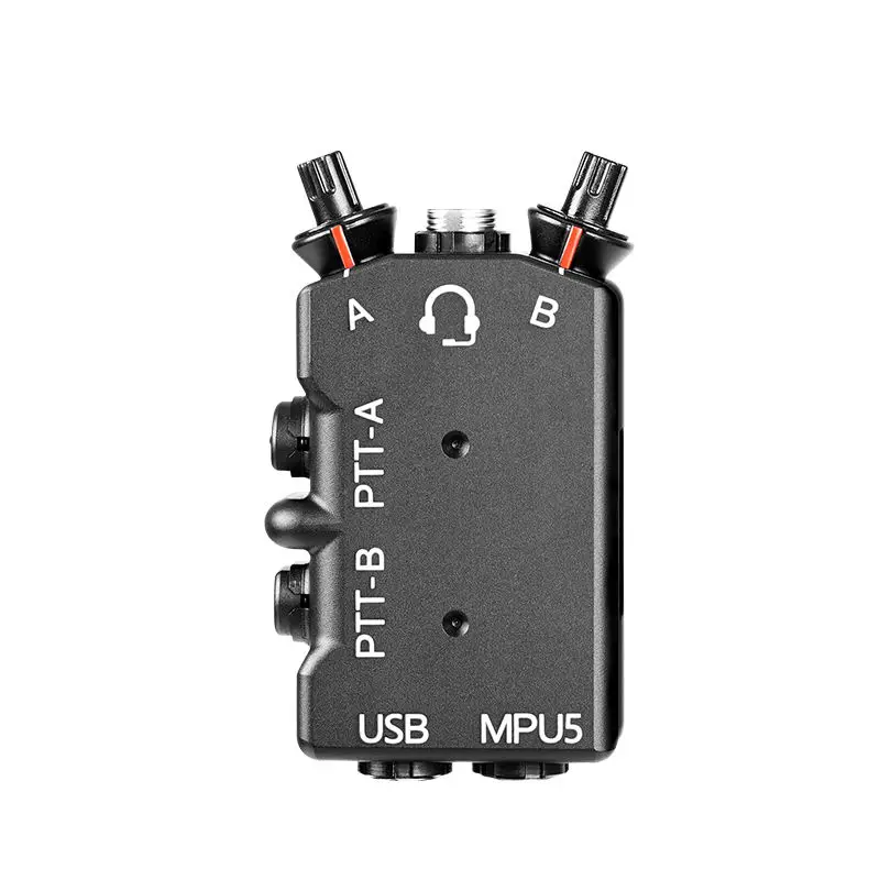 MPU5 Auriculares tácticos CNC de metal dual PTT para comunicación por radio bidireccional - imagen 2